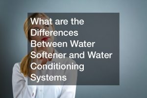 water conditioning systems