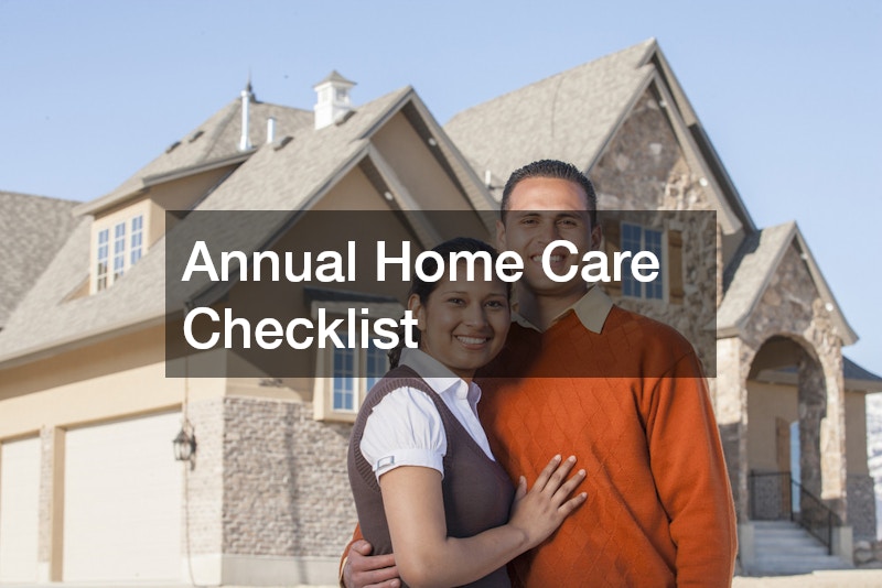 Annual Home Care Checklist