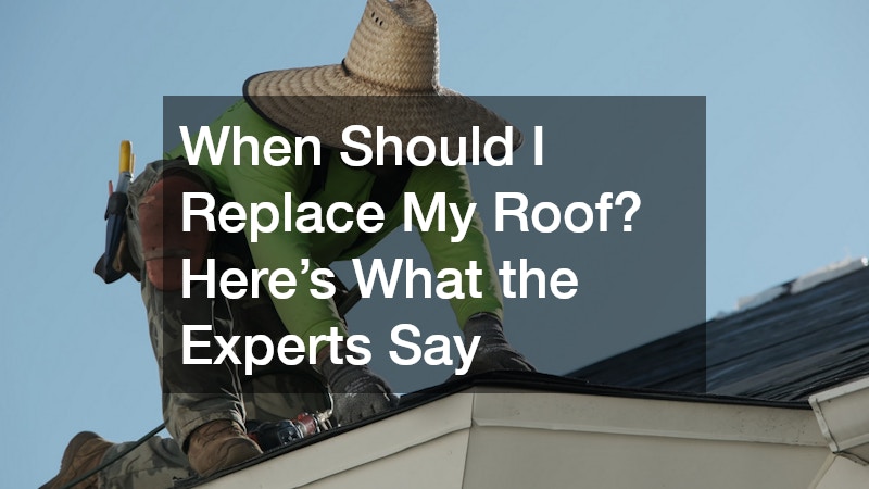a man working on the roof